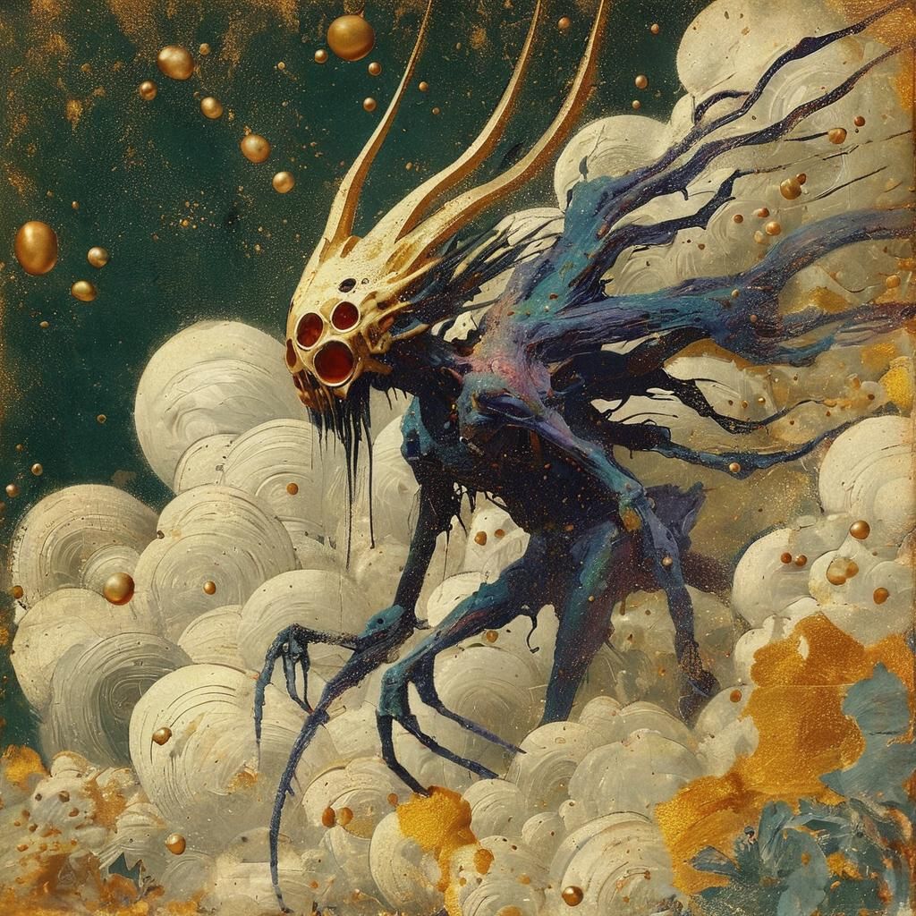 Eerie Liminal Metropolis in 90s Style