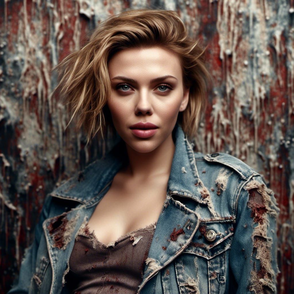 Grunge aesthetic Scarlett Johansson