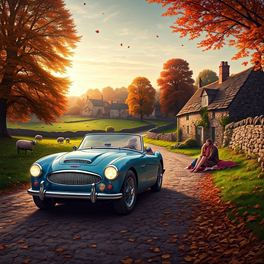 Autumn Evening in the English Countryside