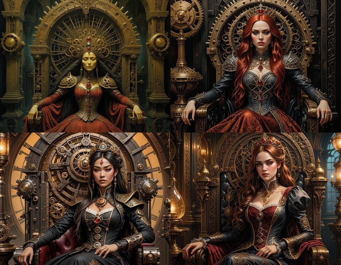 Steampunk Warrior Princess Koralya Reigns Supreme