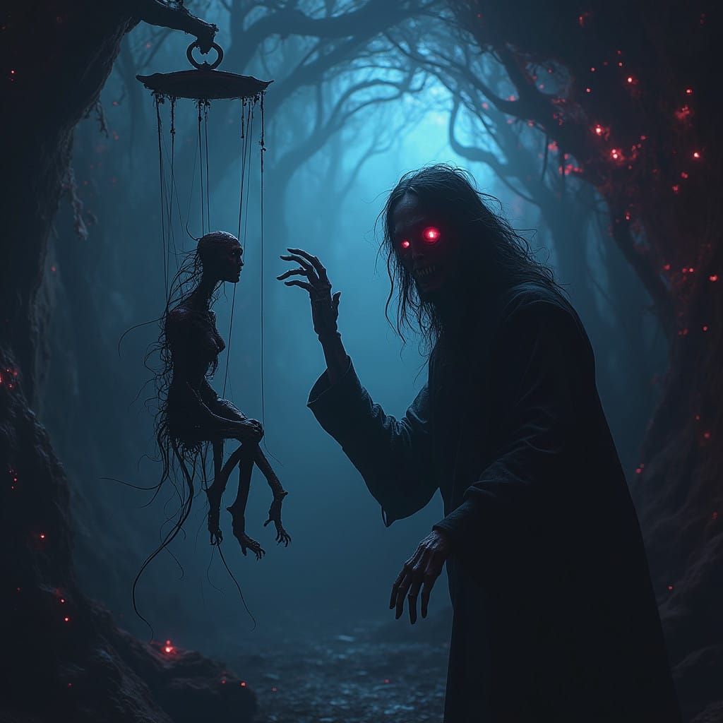 Dark Fantasy Puppeteer Unveils Twisted Dreams in a Nightmari...