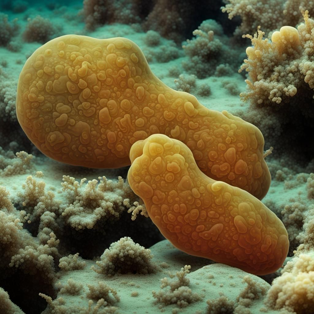 Amoebas Generated by AI