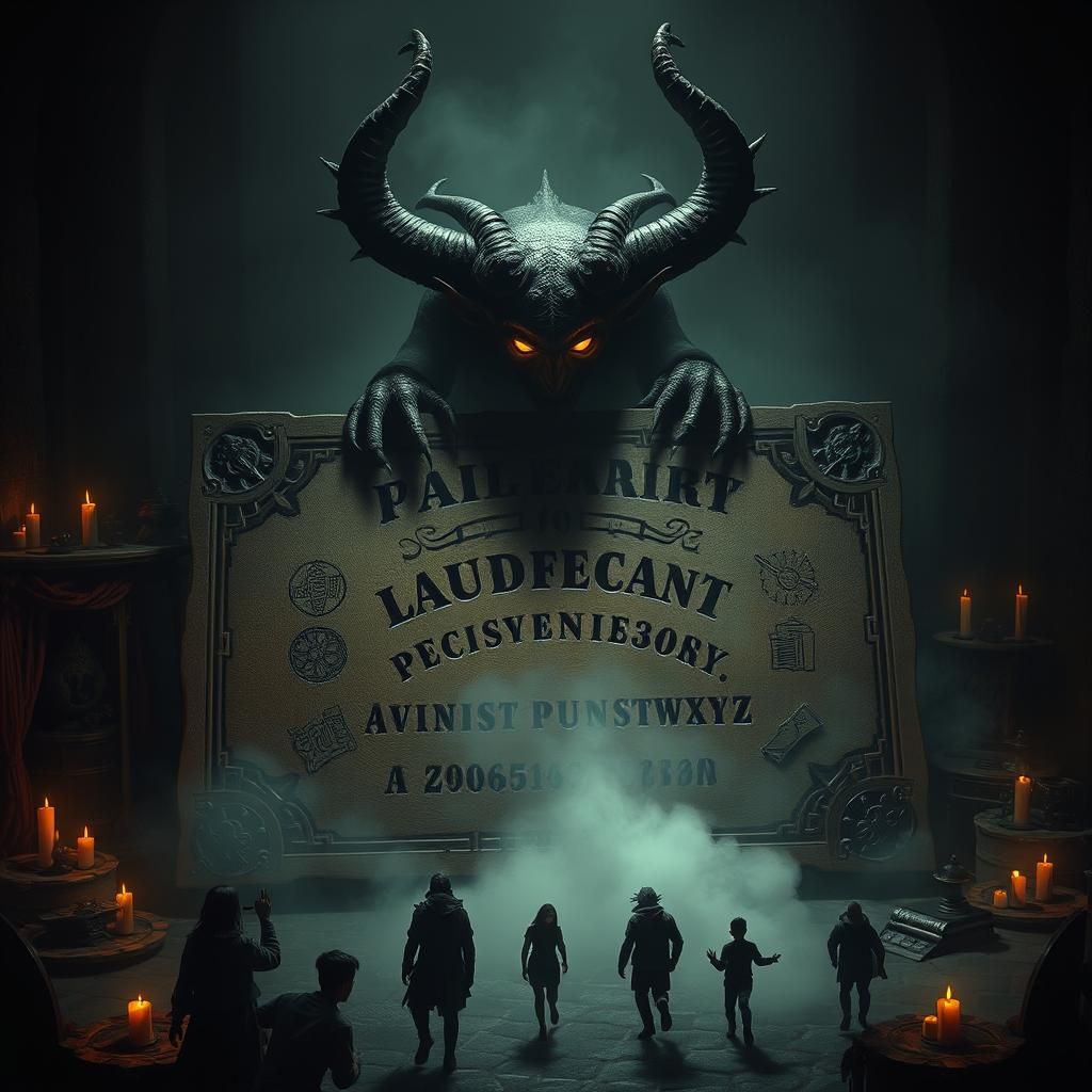 Colossal Ouija Board Summons Demon Zozo