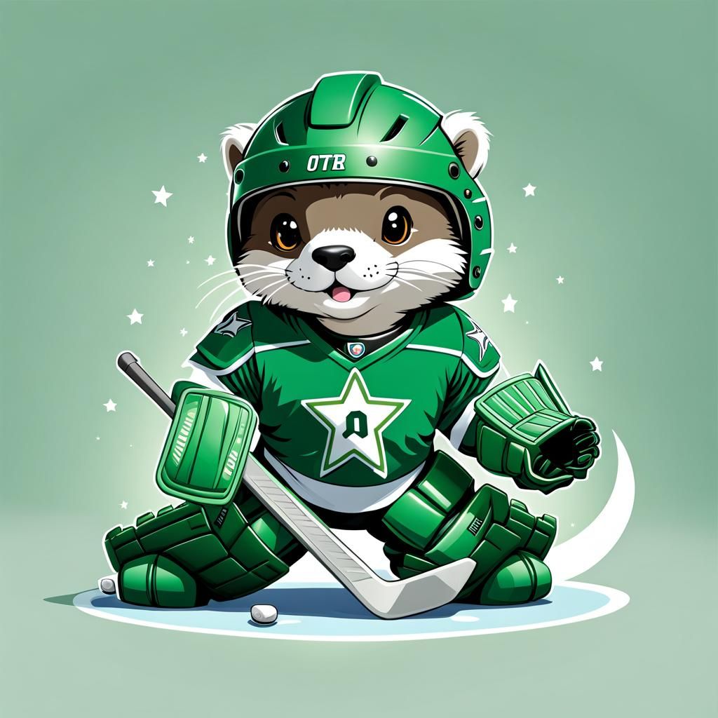 Otter Hockey Goalie