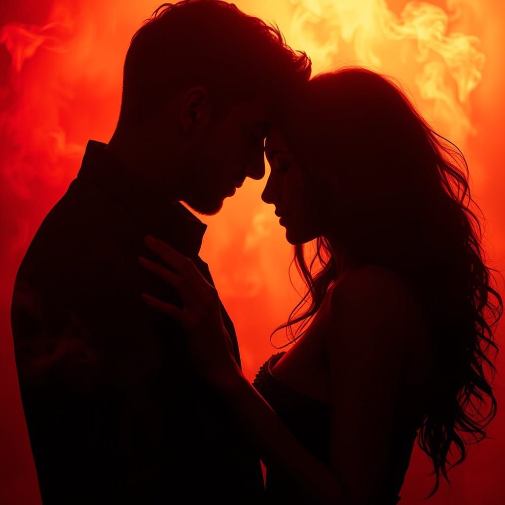 Passionate Encounter on the Brink of Desire