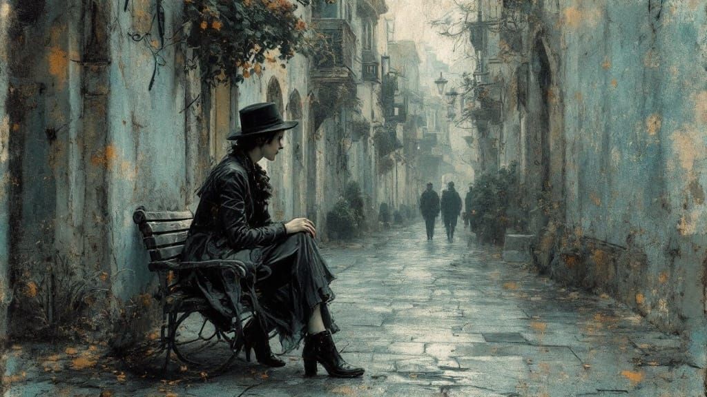 Antique Dreams in Faded Copper