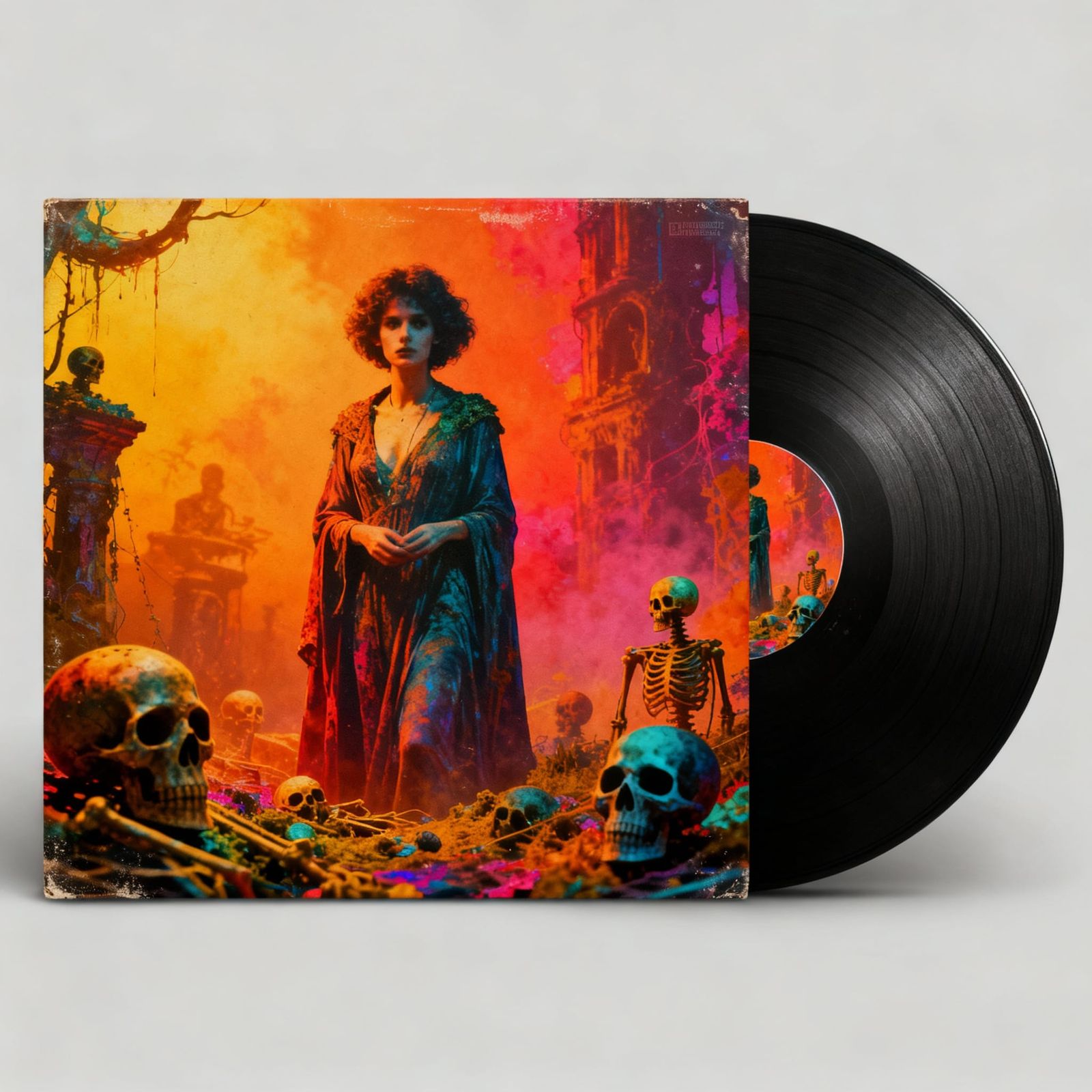 Dreamlike Cinematic Photograph with Cryptic Symbolism