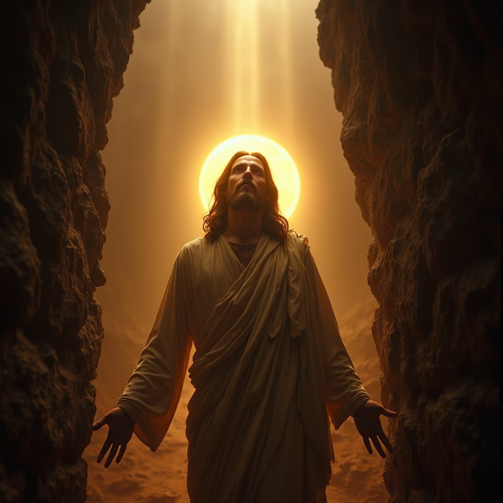 Christ Rises in Radiant Glory