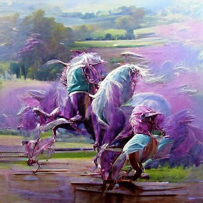 violet gallop