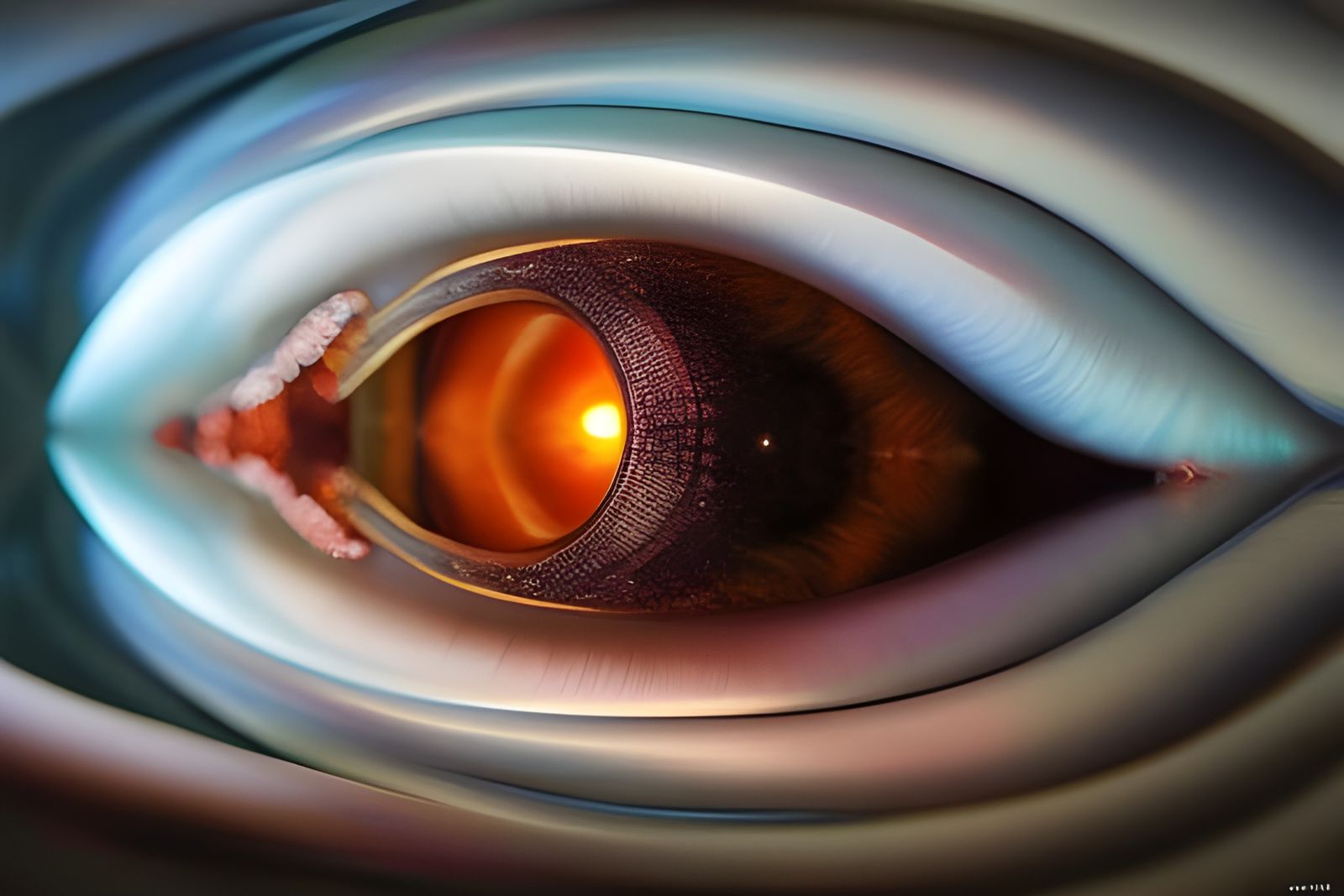 Thriving Elvish Submarine City at Sunset