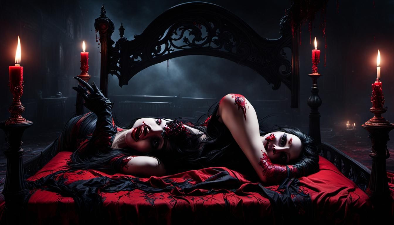 Gothic Horror Boogeyman in 1930s Film Style