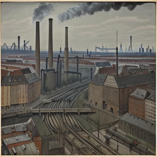 A German art movement that emerged after World War I, charac...