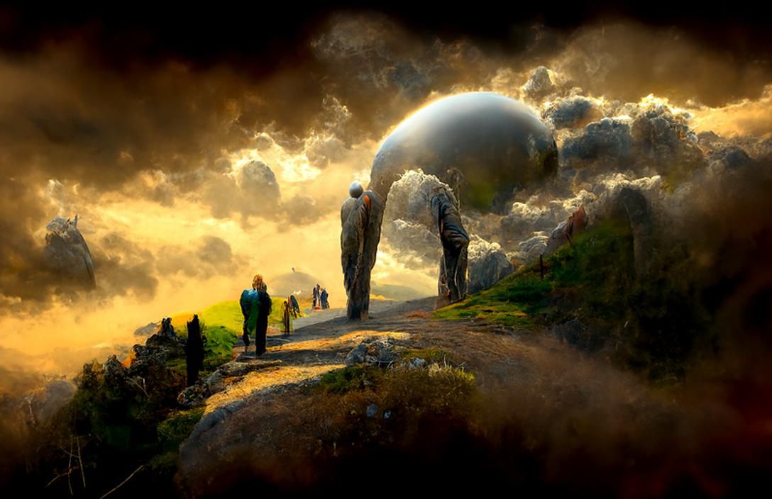 World Walkers:  Passing on the Road