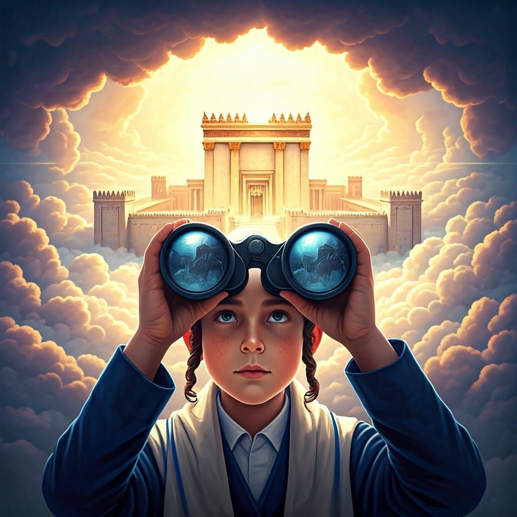A Young Boy Discovers the Majestic Second Temple in a Fantas...