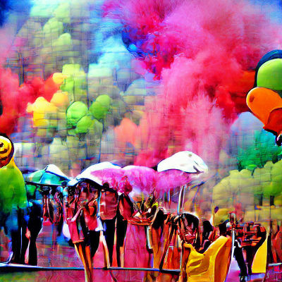 Abstract Blurred Gradient Background