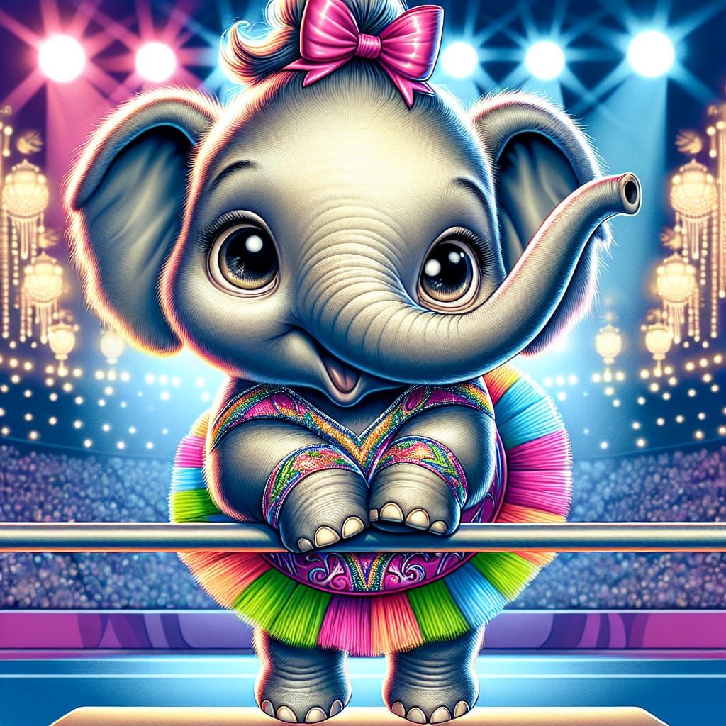 Elephant Gymnast Wins Gold at Paris Olympics