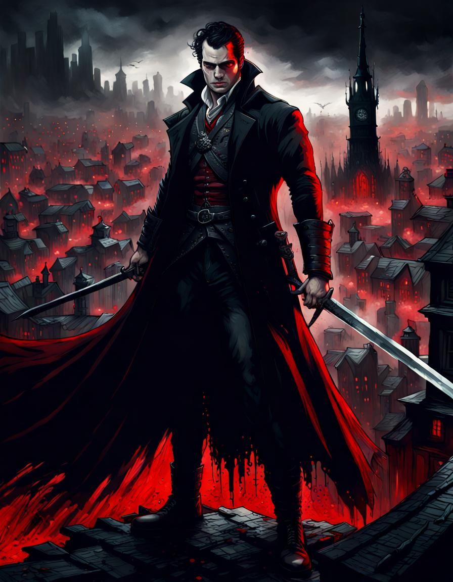 Bloodborne Inspired Portrait of a Brave Warrior