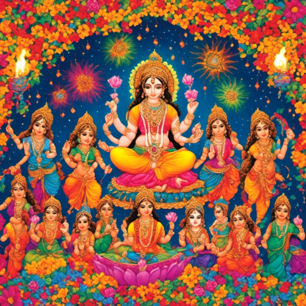 Diwali Celebration in Chroma Style