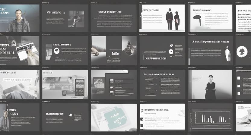 Humorous Depiction of a Bad PowerPoint Slide