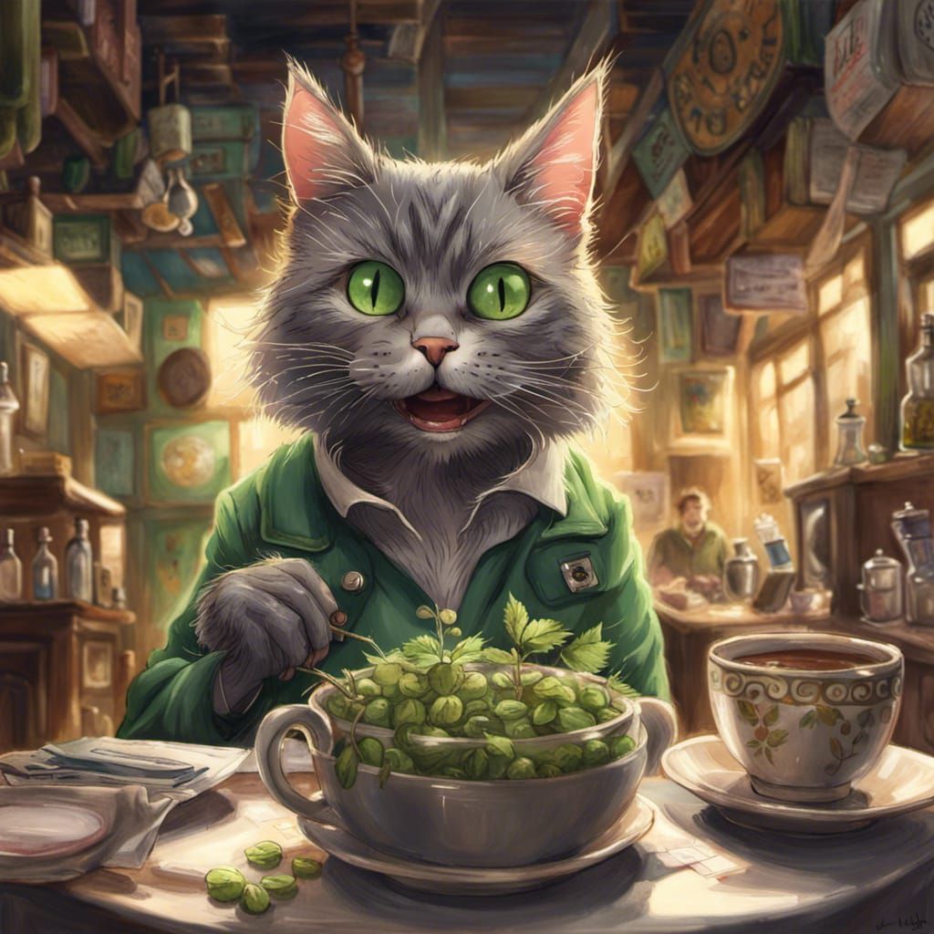 Catnip Cafe, Purrfect Tea Brewed Daily
