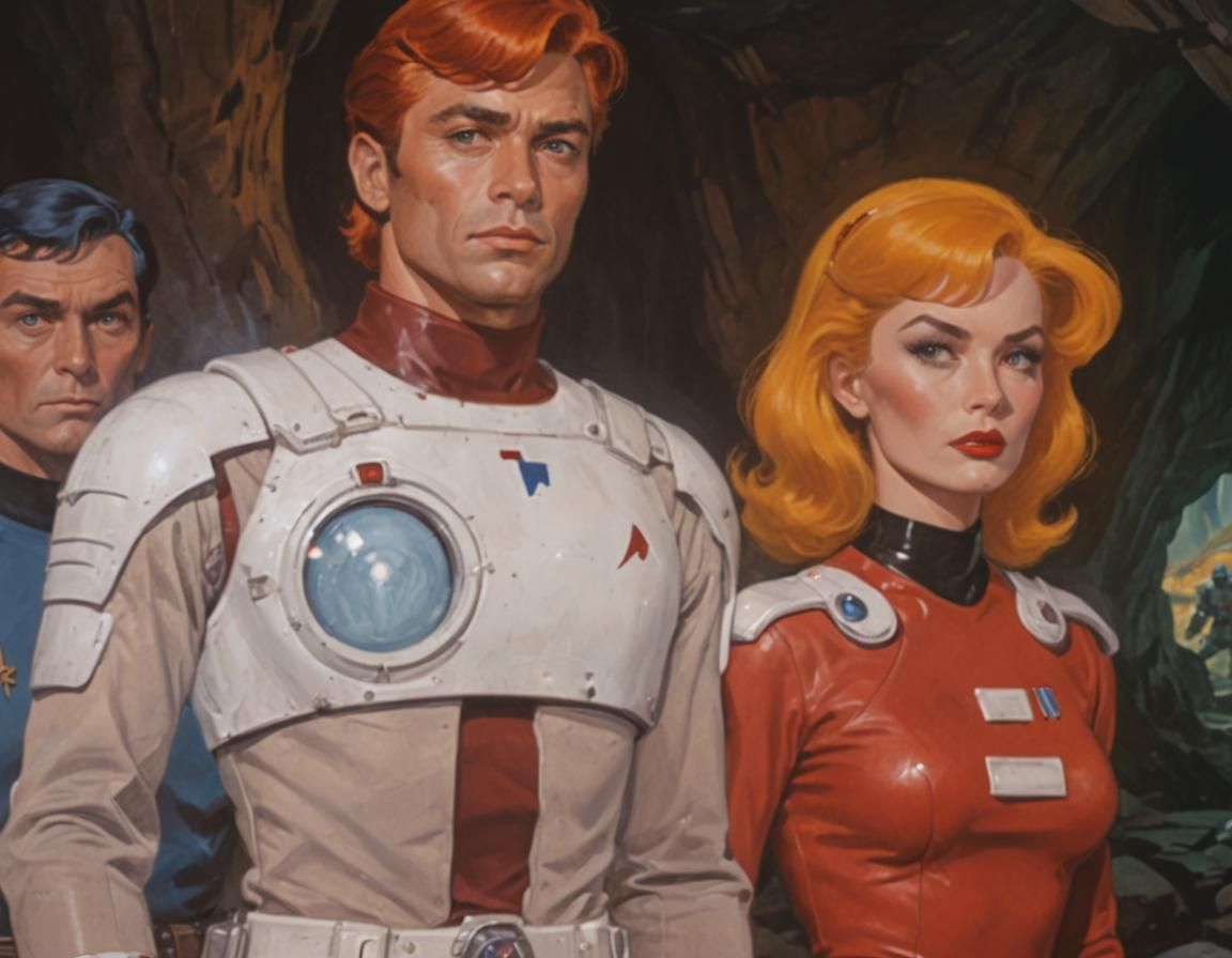 Captain Future SNEAK PEAK : Captain Future ,Joan Landor and ...