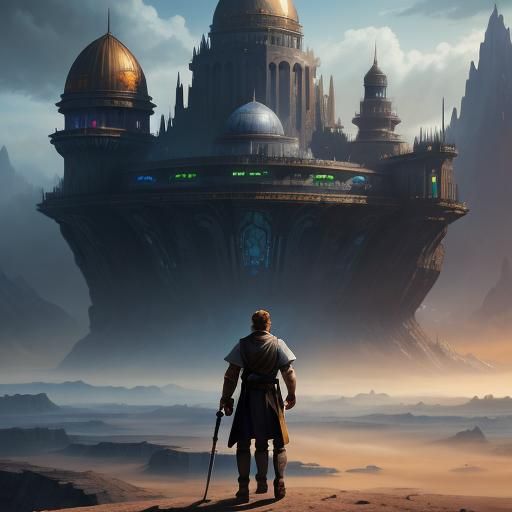 Obi-Wan Kenobi Meets Cal Kestis: Fantasy Concept Art