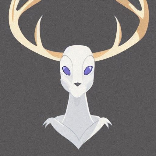 Anthropomorphic Deer Portrait in Zootopia Style
