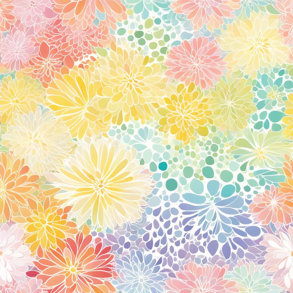 Flavescent Efflorescence in Pale Yellow and Green