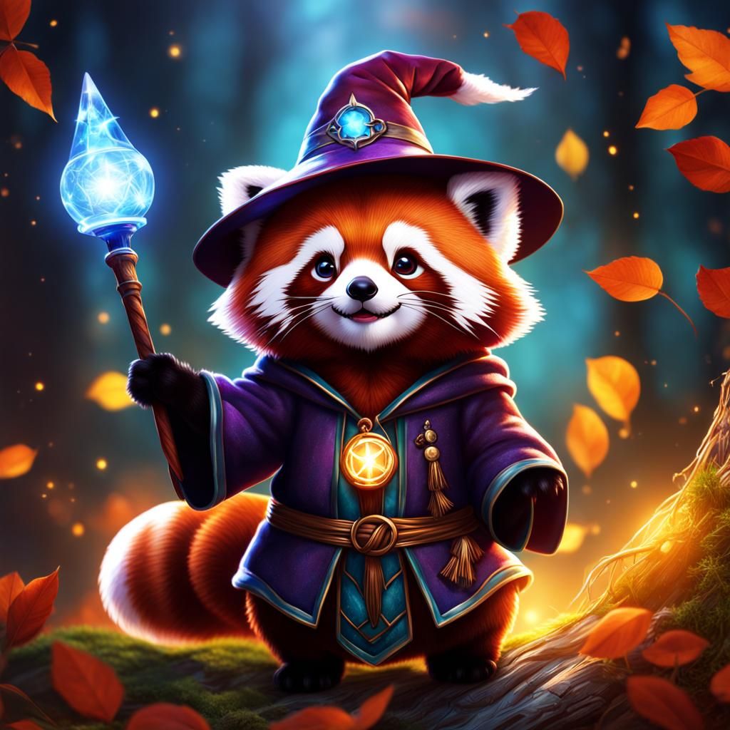 Red Panda Mage