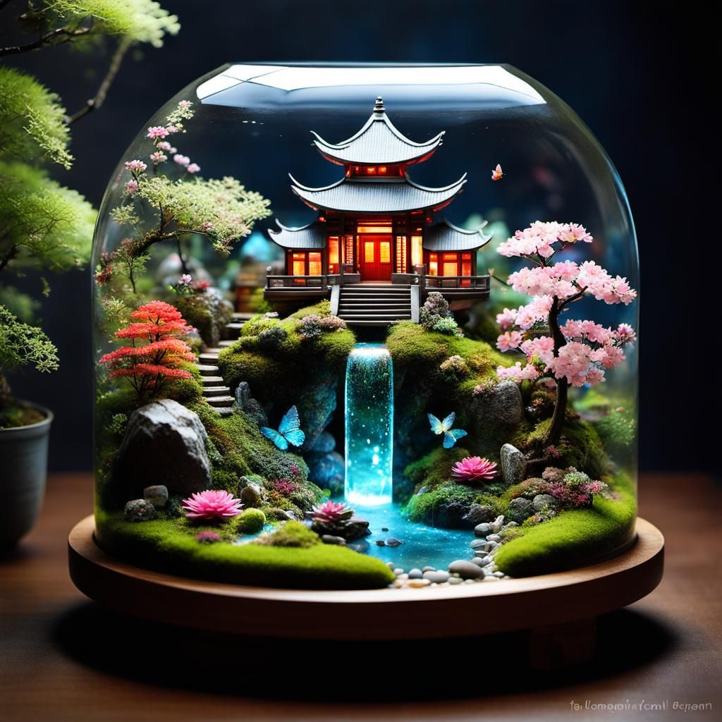 Zen Temple Terrarium