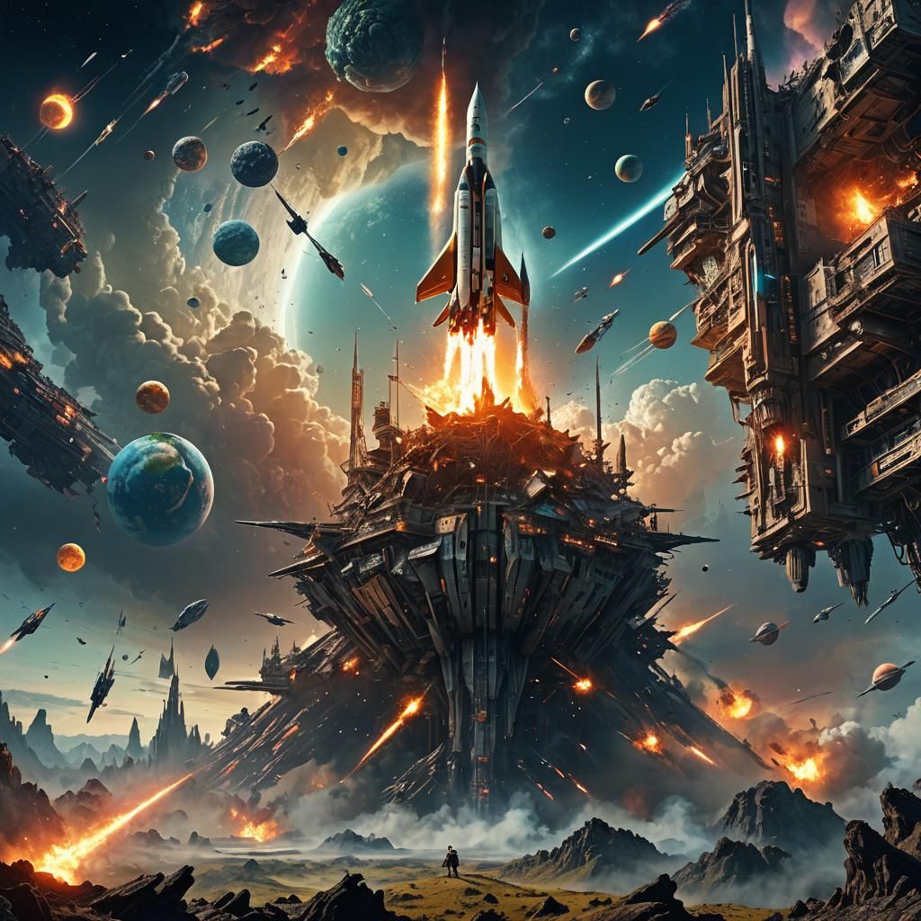 Der Start vom Planeten Krypton/The start from Planet Krypton