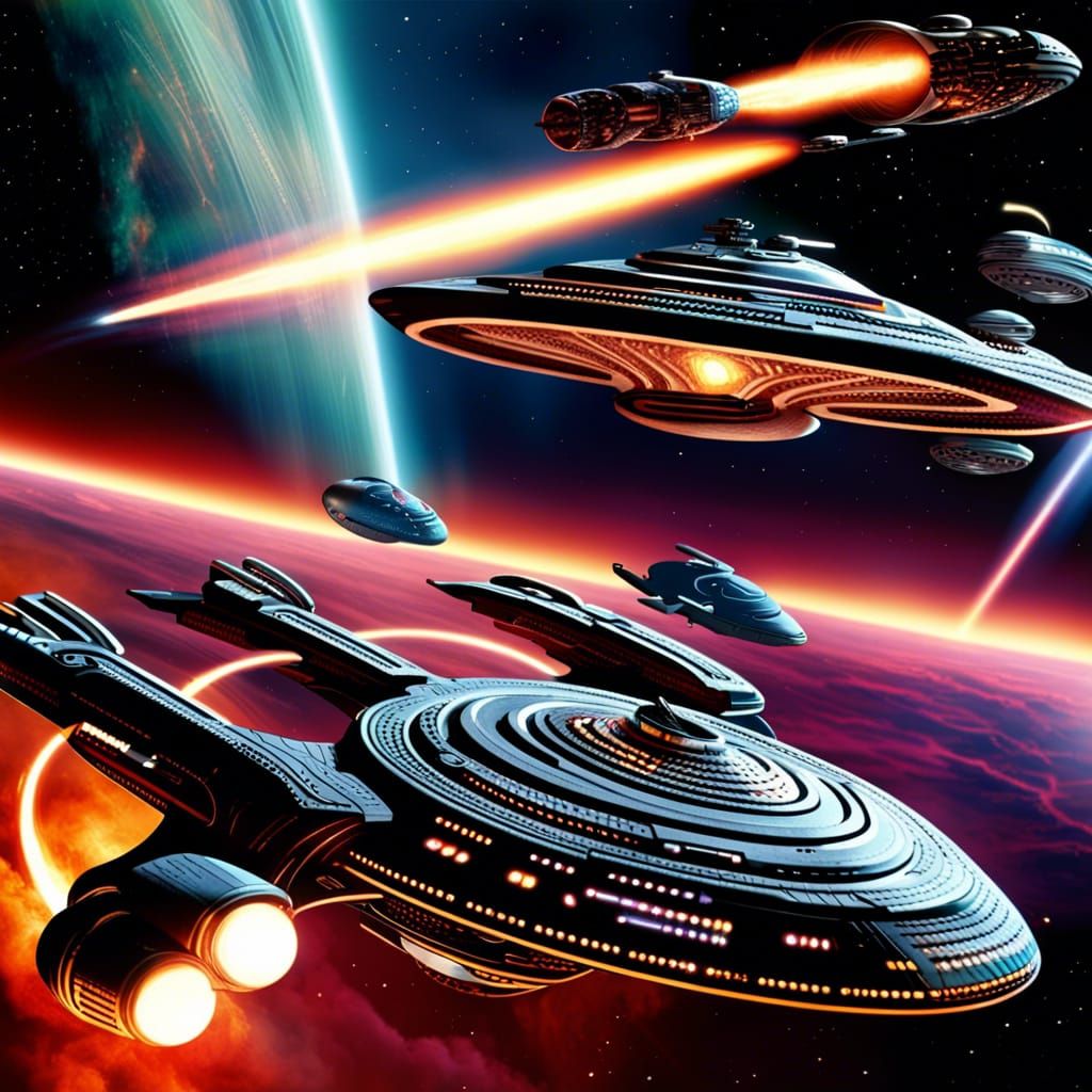 Epic Space Battle: Deep Space Nine Wormhole