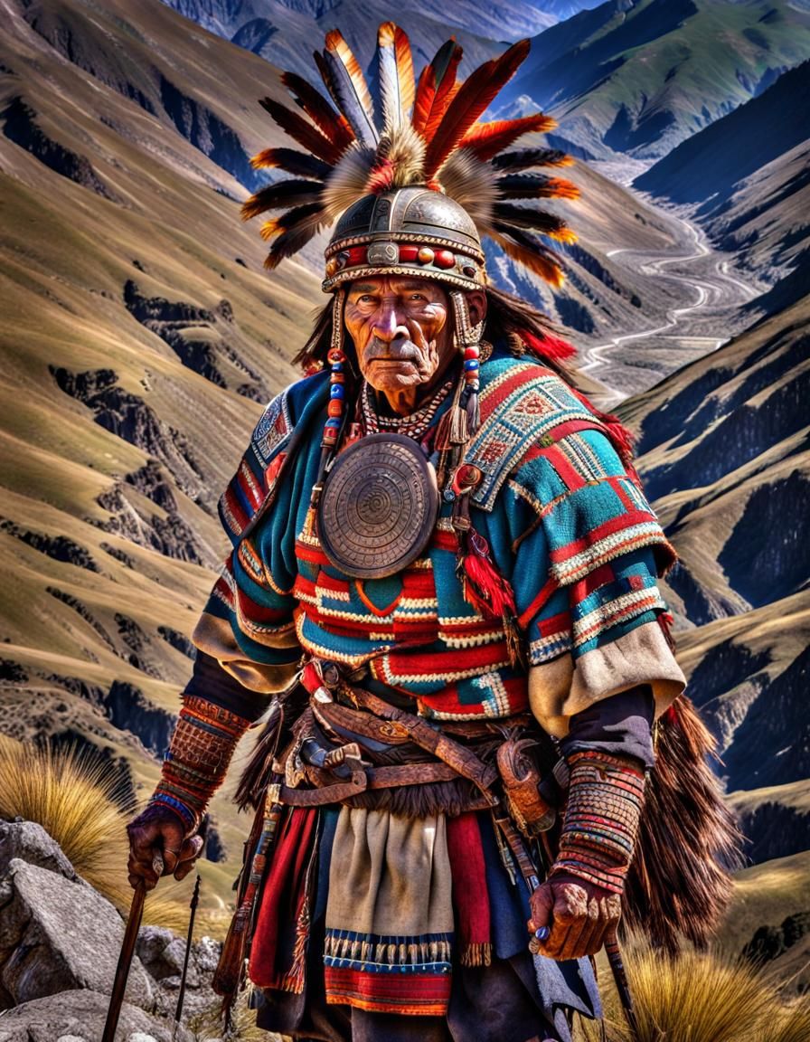American Warrior #54 Inka master & commander