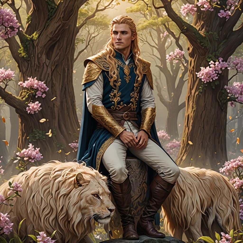 Handsome High Fae Lord of the Spring Court