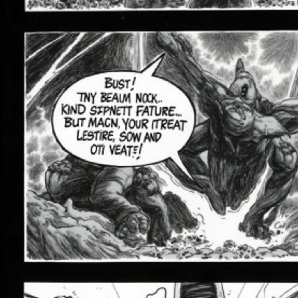 Gritty Manga Art in the Style of Neal Adams