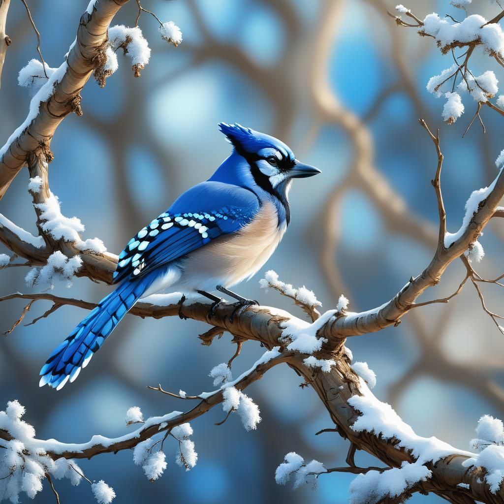 Blue Jay bird