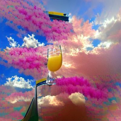 Colorful Sky Mimosa: A Moment of Serenity
