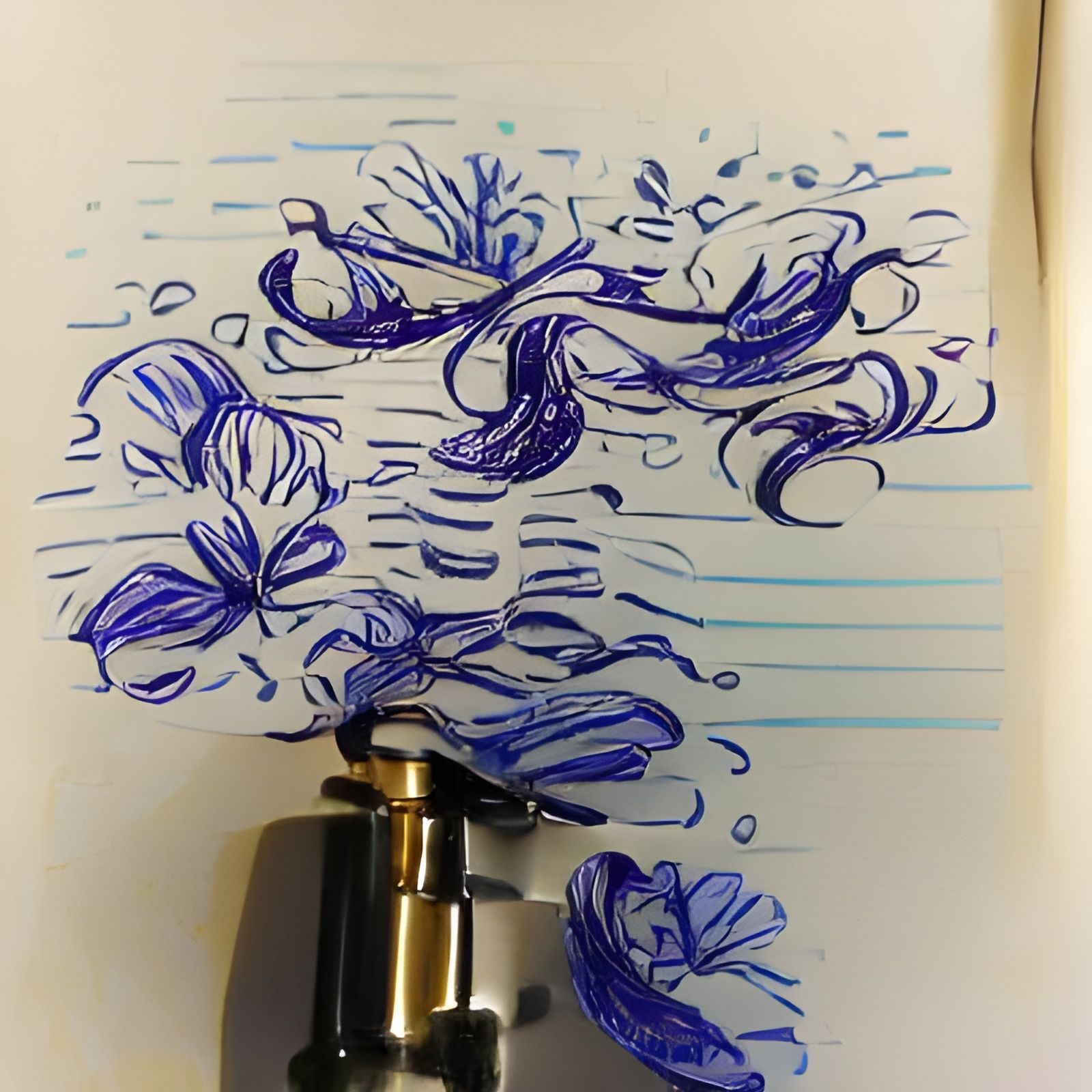 Abstract Fountain Pen Ink Doodles