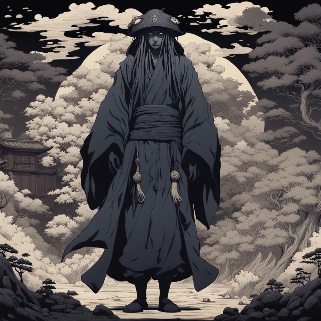 Eldritch Rage: Ukiyo-e Anime Fantasy
