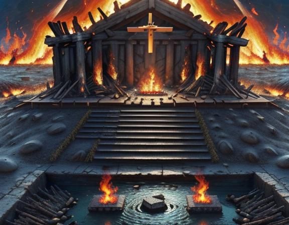 Elijah Calls Down Fire on Mount Carmel