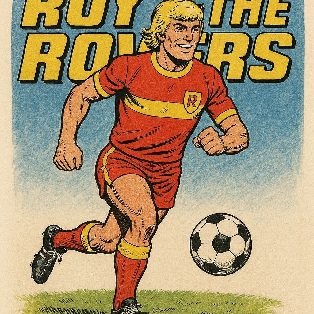 Roy of the Rovers: Classic Football Illustration