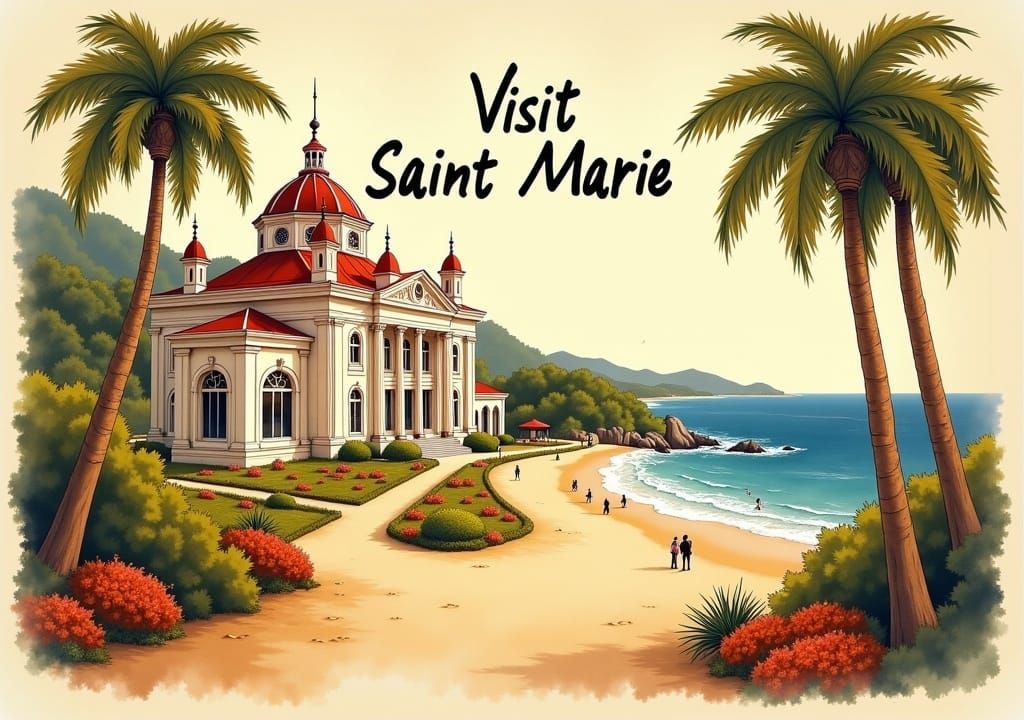 Visit Saint Marie Island.