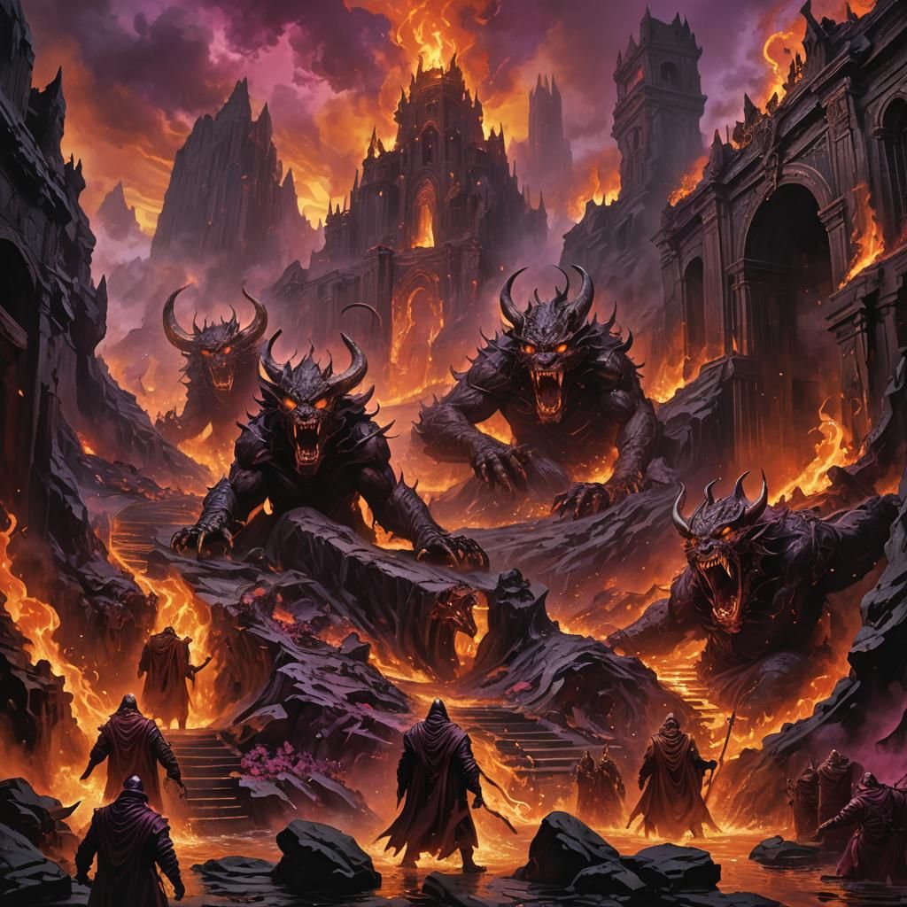 Underworld Arrival: River of Molten Souls