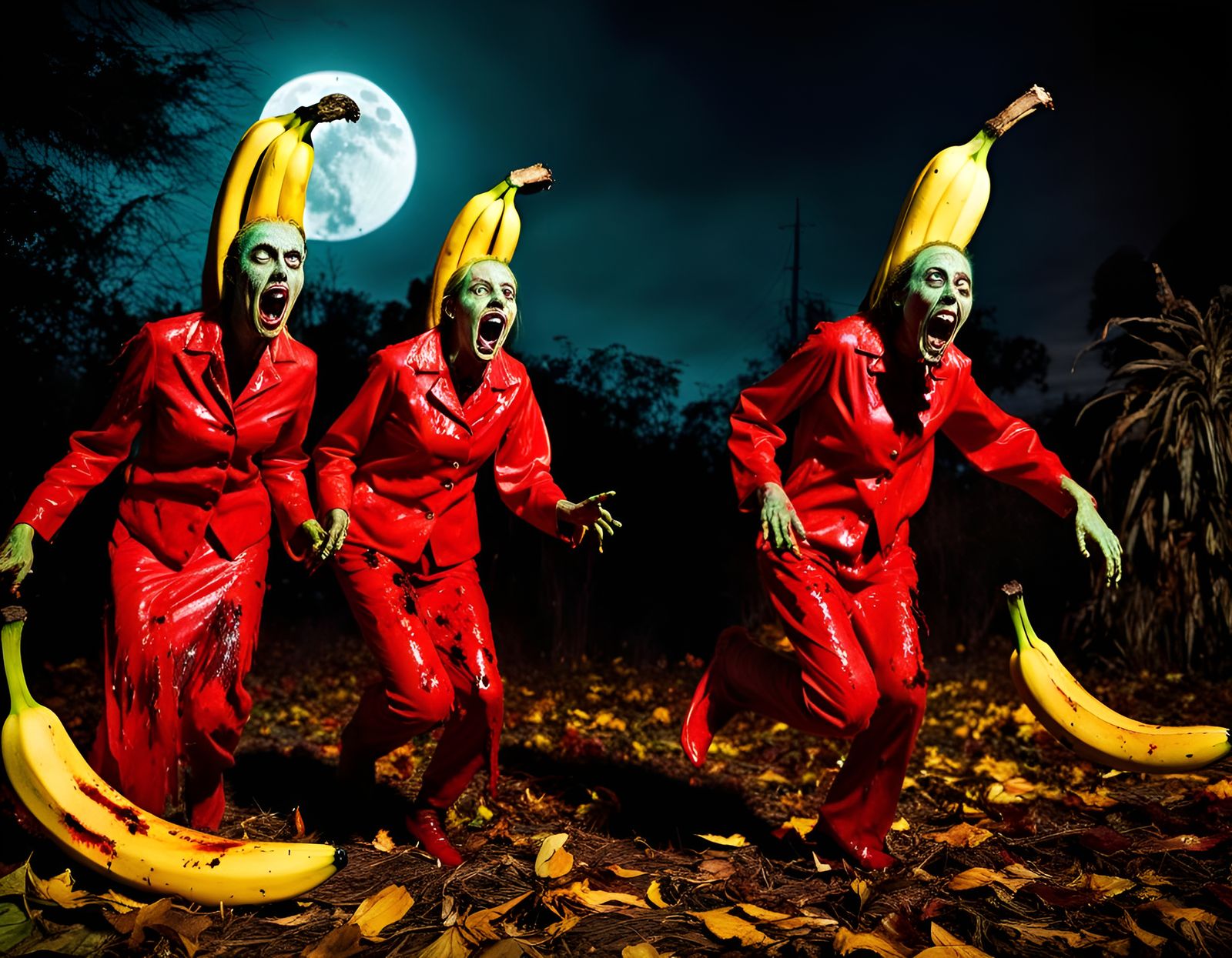 Attack of the killer zombie banana babes