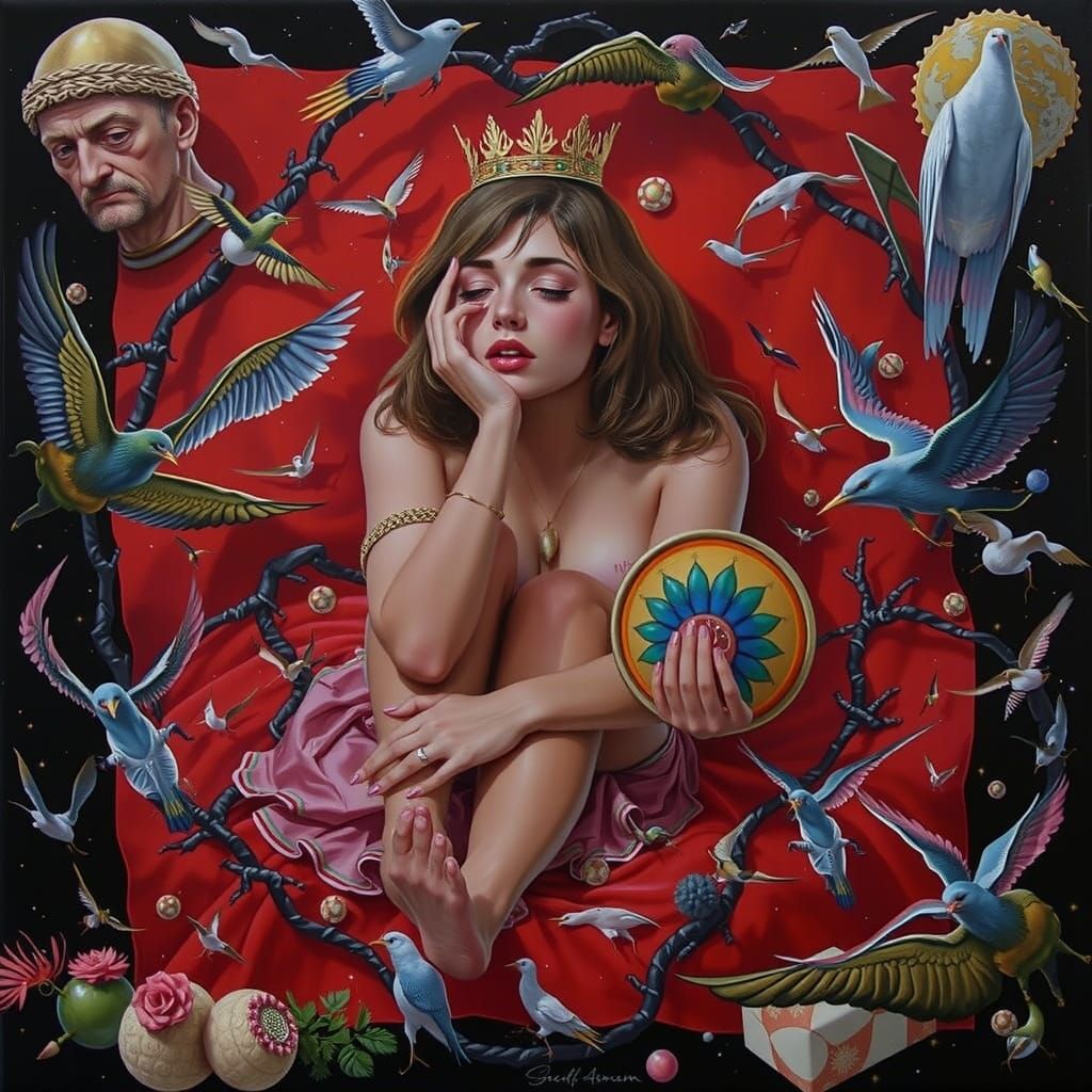 Hyperrealistic Image in Vivid Colors