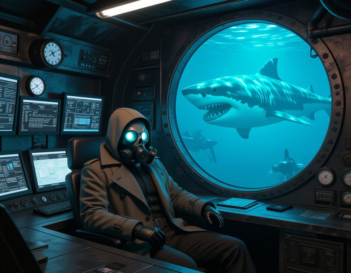 Waiting for my Amazon delivery of laser beams for my sharks