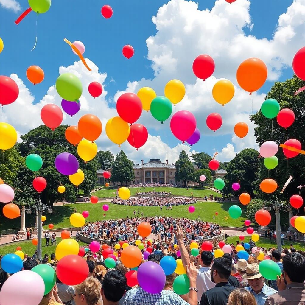 Singapore's Istana Celebrates May Day in Vibrant Colors