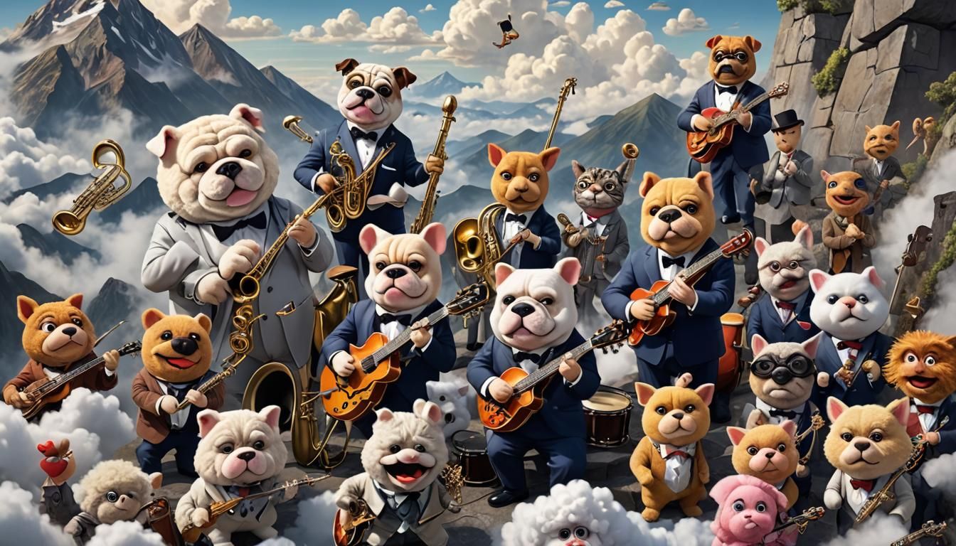 Animal Muppet Jazz Band Above the Clouds