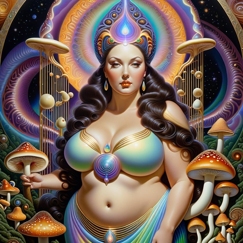 Mushroom Goddess