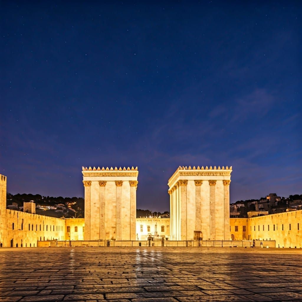 The Jewish Temple in Jerusalem
